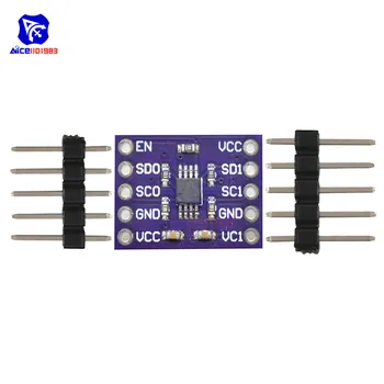 

diymore CJMCU-9515 I2C Module PCA9515A 2 Channel 2Bit I2C Repeater SMBus 400KHz Dual Bidirectional Repeater Module for Arduino