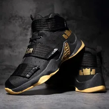 Дышащие баскетбольные кроссовки Lebron для мужчин, парные высокие баскетбольные ботинки Jordan, мужские противоударные кроссовки, женская уличная обувь, мужские