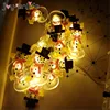 2M Snowflake Santa Claus LED Garland String Lights Merry Christmas Decoration for Home Xmas Tree Ornament Navidad Natal New Year ► Photo 2/6