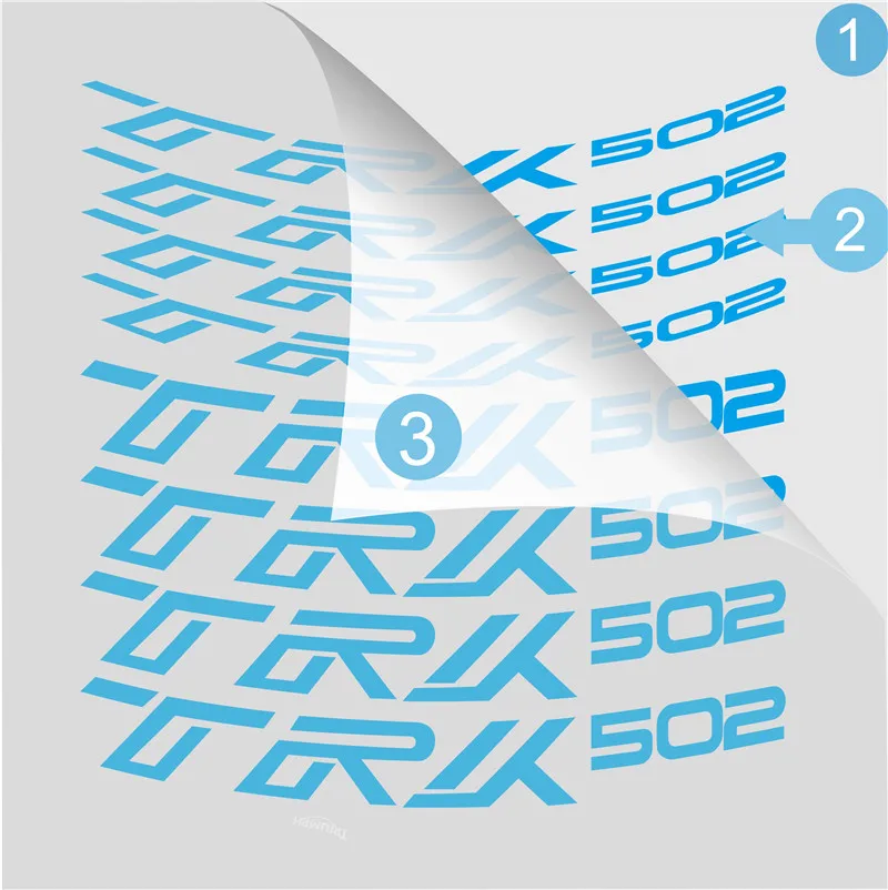 New moto reflective sticker wheel custom decorative sticker for BENELLI TRK502 trk502 sign Decorative stickers
