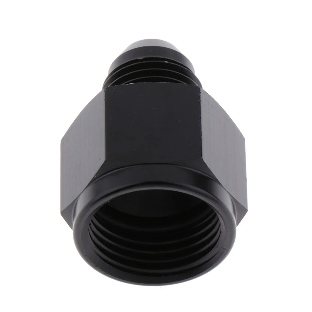 MagiDeal Black AN8 Female to AN6 Male AN Flare Fitting Reducer Adapter 35mm