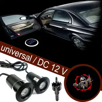 

2 x Car Door Entry Lighting Light 12V / Car Door Logo Projector Light, Universal for All Cars