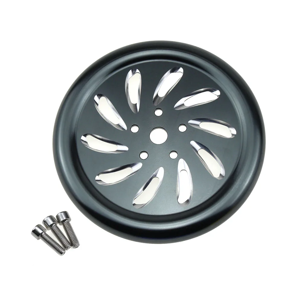 Titanium Защита двигателя мотоцикла, защитная круглая Накладка для VESPA GTS Sprint Primavera GTS 125 150 200 250 300 Piaggio - Цвет: Titanium