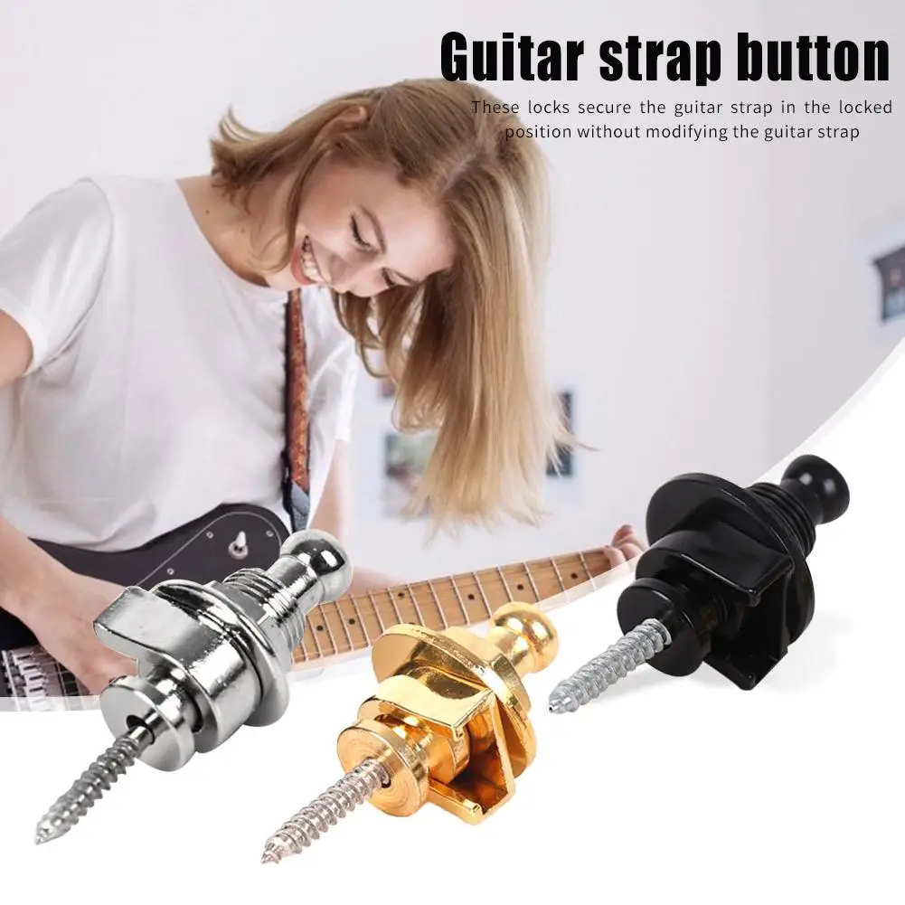 Электрический замок для гитарного ремня кнопки противоскользящие замки гвозди