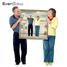 EverShine תמונות Custom 5D יהלומי ציור מלא כיכר יהלום רקמת תמונות של Rhinestones צלב תפר פסיפס אמנות(China)