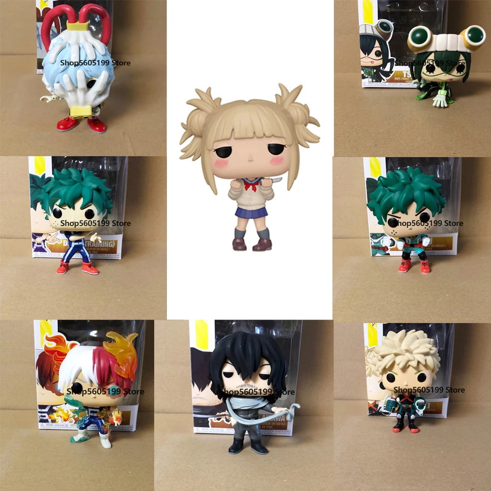 Поп мой герой Академии химико ALLMIGHT DEKU KATSUKI TODOROKI eijiro с коробкой ПВХ фигурка модель