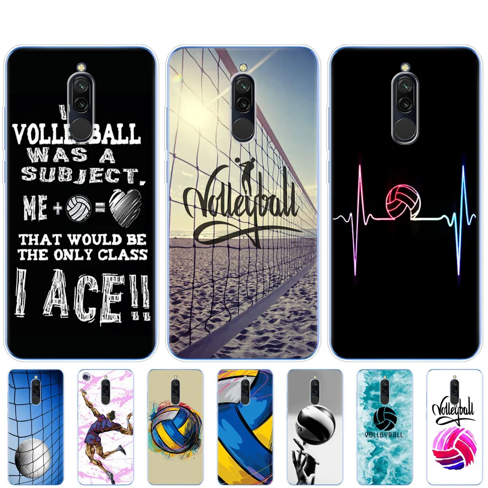 Custodia Per Redmi 8A 8 Custodia Redmi Note 8 9 Pro 8T 9S Custodia Per Xiaomi Mi Note 10 Pro 9 Lite Poco F2 Pro Custodia Pallavolo Sport