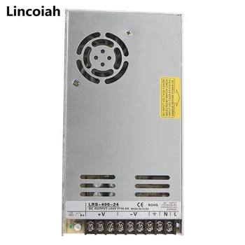

Ultra-thin 400W 24V 16.7A Single Output Switching power supply AC to DC SMPS CNC LRS-400-24
