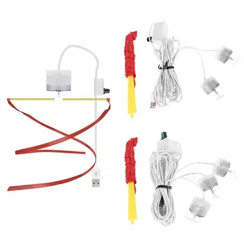 

Fly Bugs Mosquito Repellent Fan Keep Flies and Bugs away from your Food Stepless Speed USB Hanging Fan Meat Protector