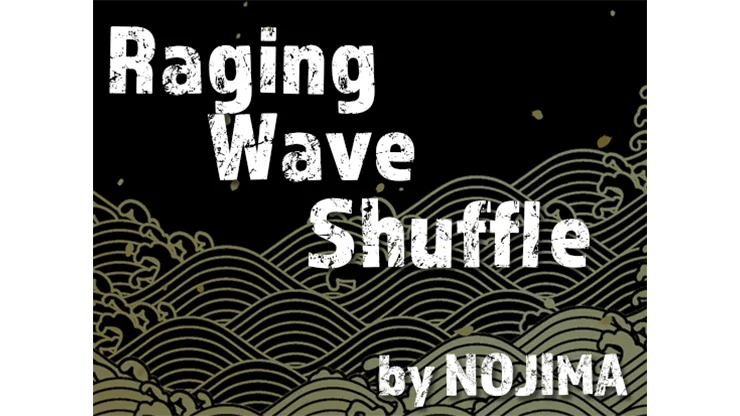 

2019 Raging Wave Shuffle by Nojima Magic Instructions Magic trick