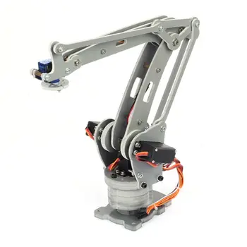 

Drop Ship&Wholesale New DIY 4-Axis Robot Arm 180 Max.Torque Servo Control for MEGA2560 Nov.6