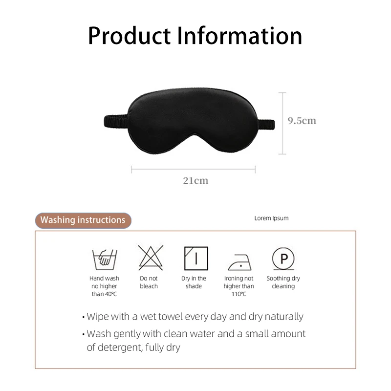 Faux Silk Sleep Eye Mask Colorful Light proof  Night Mask Breathable Face For Women Man Travel Nap Soft and Comfortable Cover