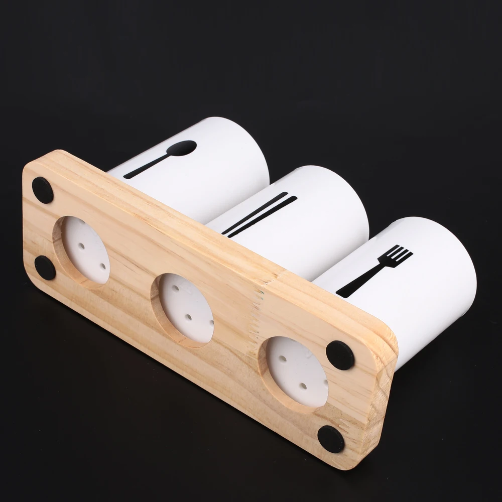 Perfect Drain Chopsticks Oak Outdoor Women Restaurant Sponge Brush European Drain Chopsticks White Base Party Kitchen