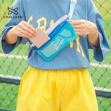 Женская прозрачная розовая поясная сумка, женская прозрачная Водонепроницаемая дизайнерская Милая поясная сумка для девушек, Дамский ремень, банан, кошелек, нагрудные сумки 229