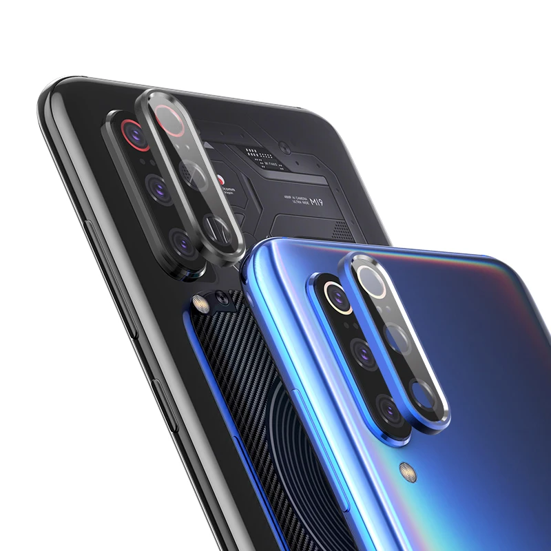 

Camera Lens Protector for Xiaomi Mi 9 SE 9SE Mi9 Tempered Glass + Metal Rear Lens Protection Ring Case Cover Black Blue Purple