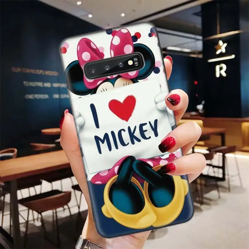 Минни Мышь черный чехол для samsung Galaxy A50S A10S A20S A10 A20E A30 A40 A50 A70 M40 M30S A80 чехол для телефона - Цвет: BD061-8