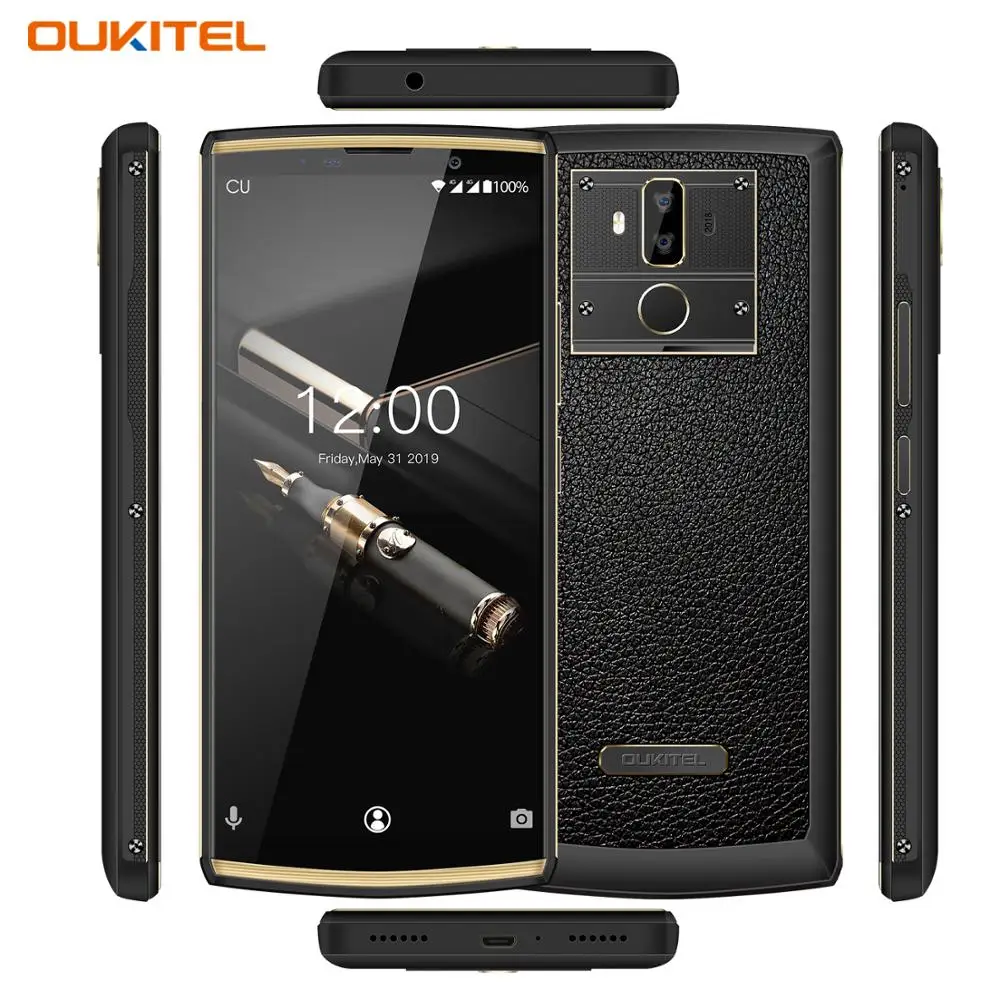 OUKITEL K7 Pro 10000 мАч 9 В/2 а Быстрая зарядка Android 9,0 смартфон Восьмиядерный 4 Гб 64 Гб 6," FHD+ 18:9 экран для распознавания лица мобильный телефон