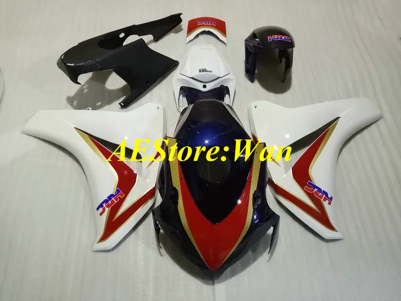 Комплект обтекателей под давлением для HONDA CBR1000RR 08 09 10 11 CBR 1000RR 1000 2008 2009 2011 Белый