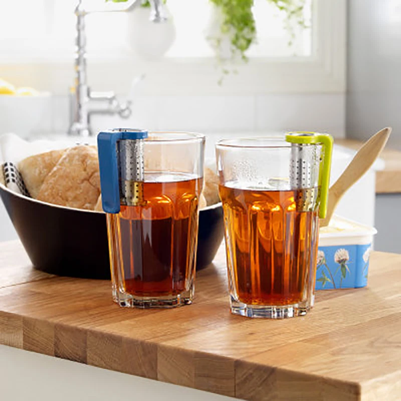 

Reusable Stainless Steel Mesh Tea Infuser Tea Strainer Teapot Tea Tools Leaf Spice Filter Drinkware Accessories