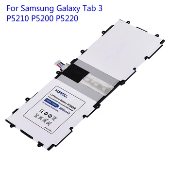 

Tablet Battery T4500E For Samsung GALAXY Tab3 Tab 3 P5210 P5200 P5220 Replacement Bateria Real Capacity 6800mAh Batarya