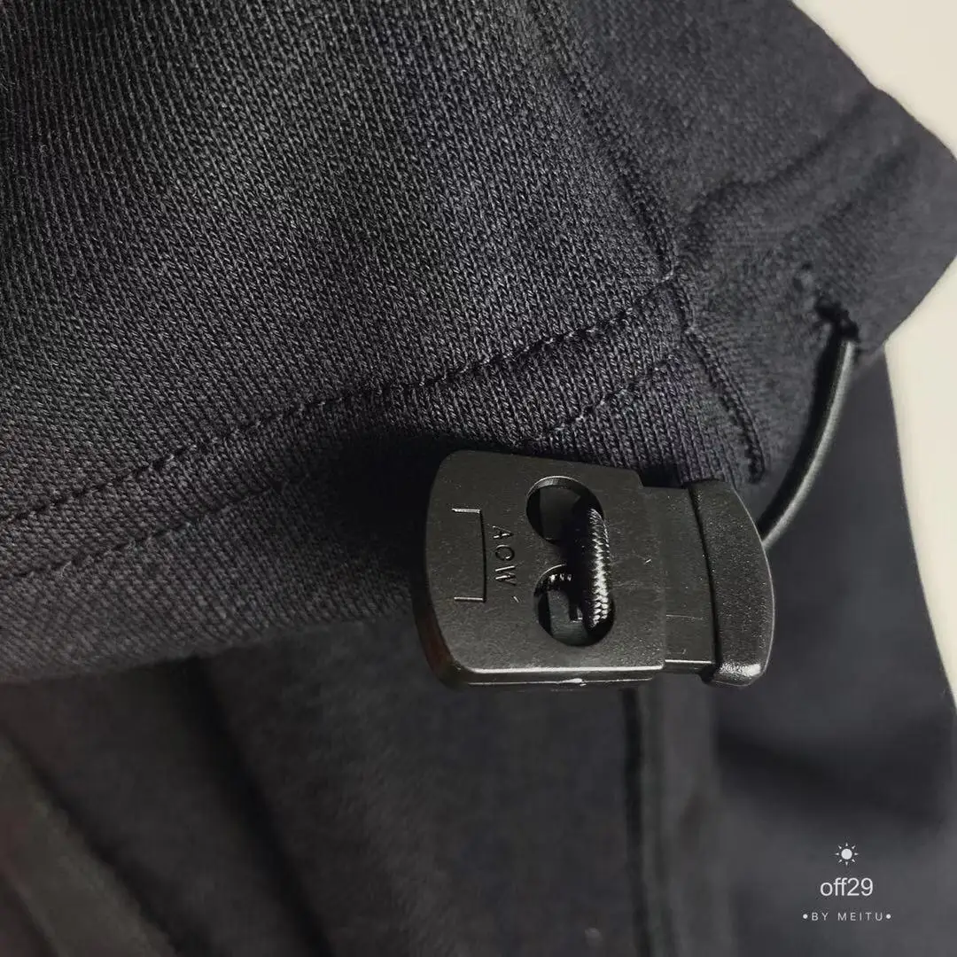 19SS холодные стены толстовки негабаритный свободный крой хлопок высокое качество ACW толстовки для мужчин и женщин холодный настенный пуловер мужская Толстовка