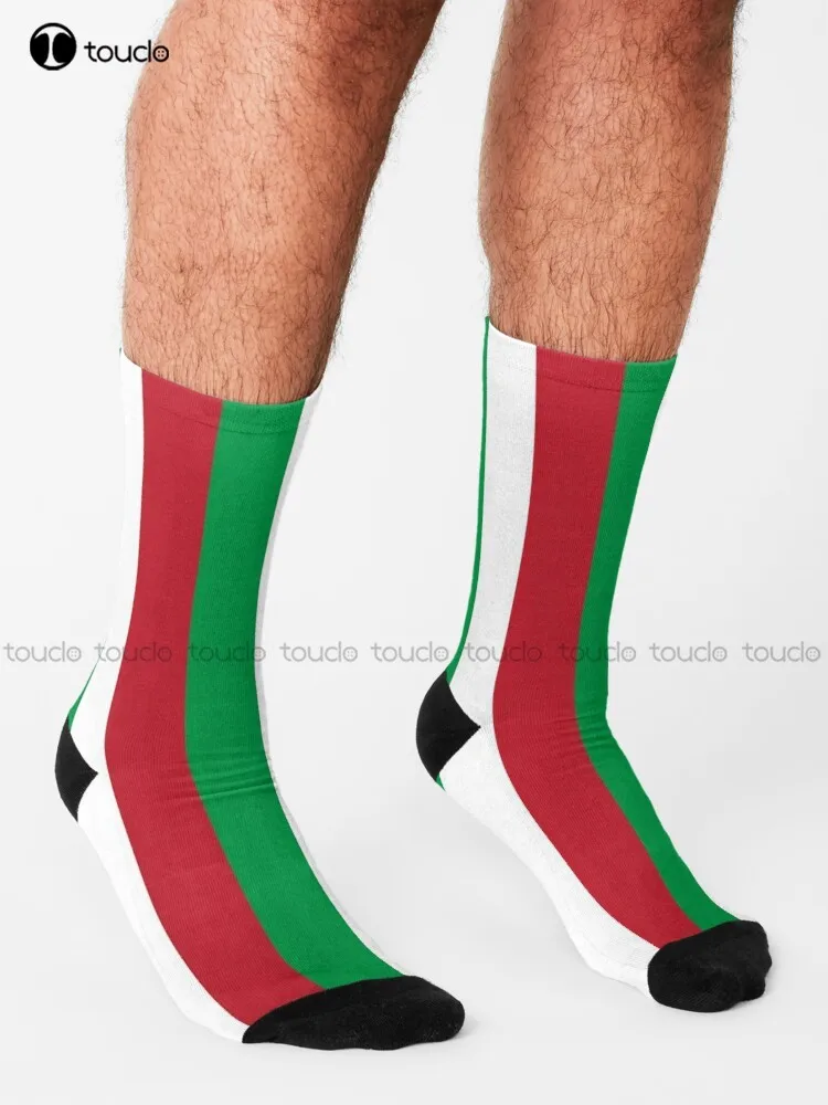 イタリアの旗がプリントされたイタリアの国旗の楽しいソックス,子供と