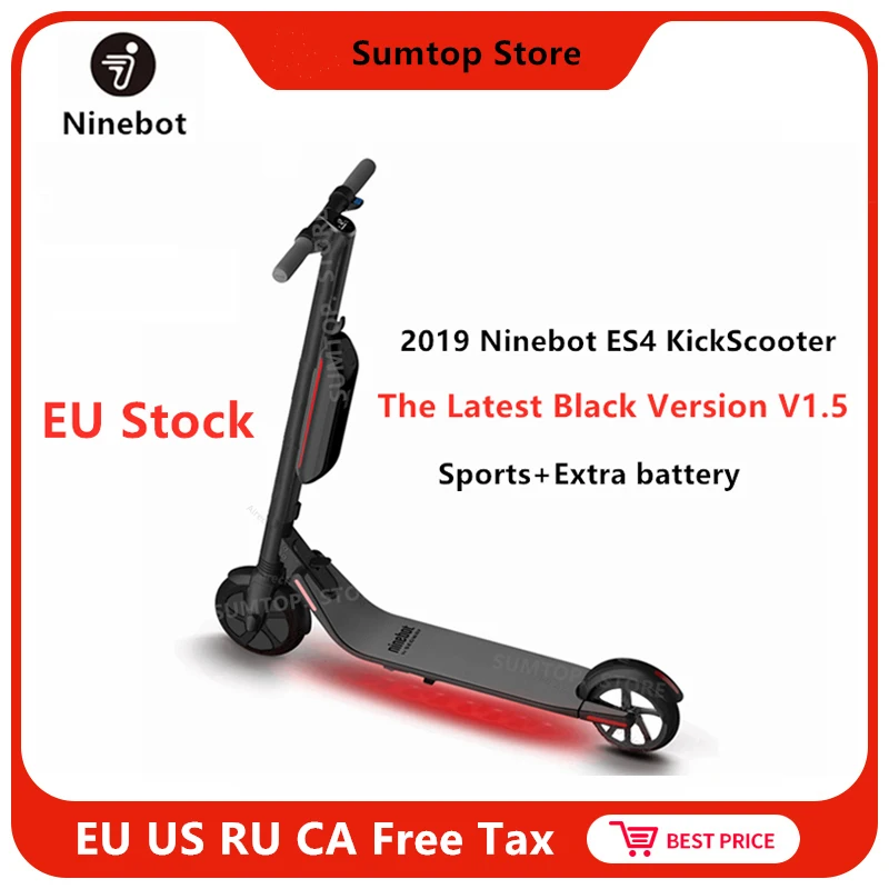  Original Ninebot KickScooter ES4/ES2 Latest V1.5 Smart Electric Scooter 30km/h Foldable Kick Scoote - 32884701103