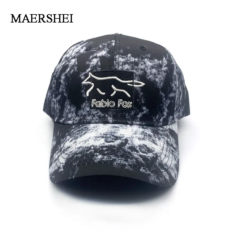 

Summer Unisex Hip Hop Embroidered Fox Men Baseball Caps Women Breathable Mesh Snapback Hats Men's Trucker Hats Cap