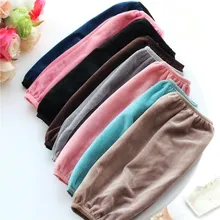 Налокотник осень и зима x-длинные мужские и женские флисовые манжеты офисный домашний пуховик хлопковое пальто рукава Расширенный корейский стиль