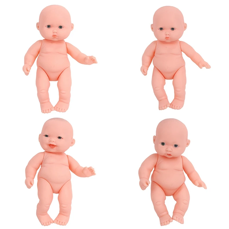 Simulação do bebê boneca recém-nascido menino menina emulado bonecas expressão crianças presente de aniversário brinquedo macio do bebê aleatório