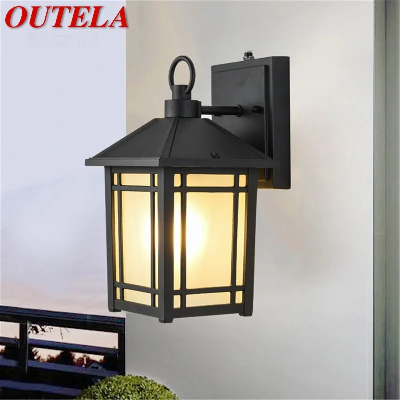 OUTELA Modern Outdoor Wall Lamps Contemporary Creative New Balcony Decorative For Living Corridor Bed Room Hotel contemporary living in russia книга