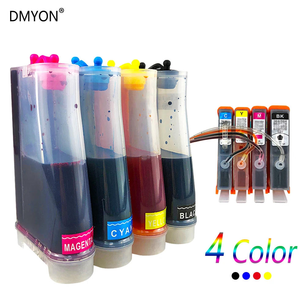 DMYON ciss совместим с HP 655 совместимый для Deskjet 3525 5525 4615 4625 4525 6520 6525 Hp655 CZ109AE | Компьютеры