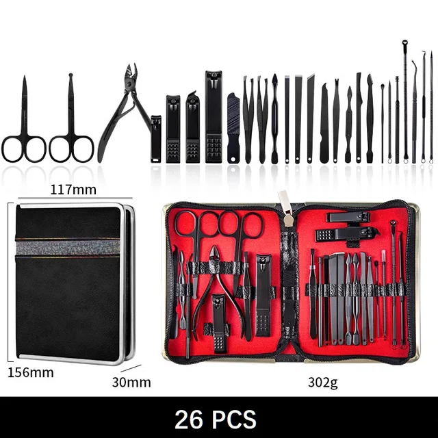 18/15/10/7PCS 손톱 깎기, 손톱 깎는 도구 세트, 다기능 네일 아트 매니큐어 페디큐어 도구의 장점