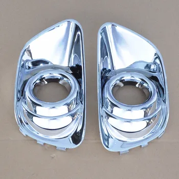 

2Pcs ABS Chrome Front Fog Lamp Head Light Cover Trim For Jeep Compass 2011 2012 2013 2014 2015 2016 [QPA333]