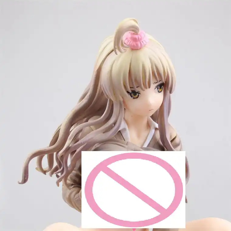 17センチメートルセクシーな日本アニメchupaシャワー玲子松坂黄色の髪しゃがん版1 6スケールアクションフィギュアpvc 6 7 モデルのおもちゃの人形 Action Figure Pvc Figure Pvcaction Figure Aliexpress