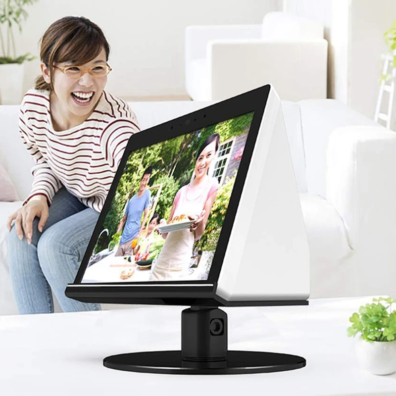 Подставка для Amazon Echo Show, регулируемая подставка, совместимая с Amazon Echo Show 2-го поколения, полностью алюминиевая конструкция, 360 De