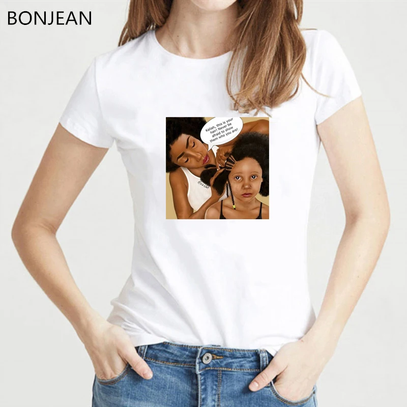 

super mom tshirt women Melanin poppin shirt vintage t shirt harajuku shirt korean style clothes female t-shirt streetwear tops