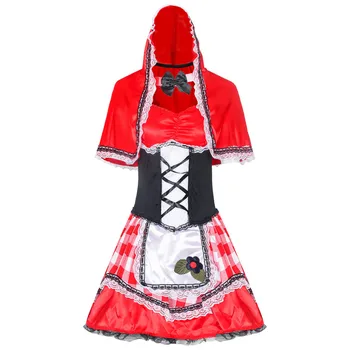 

Hot Sale German Oktoberfest Wench Dirndl Costume Adult Beer Maid Heidi Fancy Dress Cosplay Carnival Party Uniforms