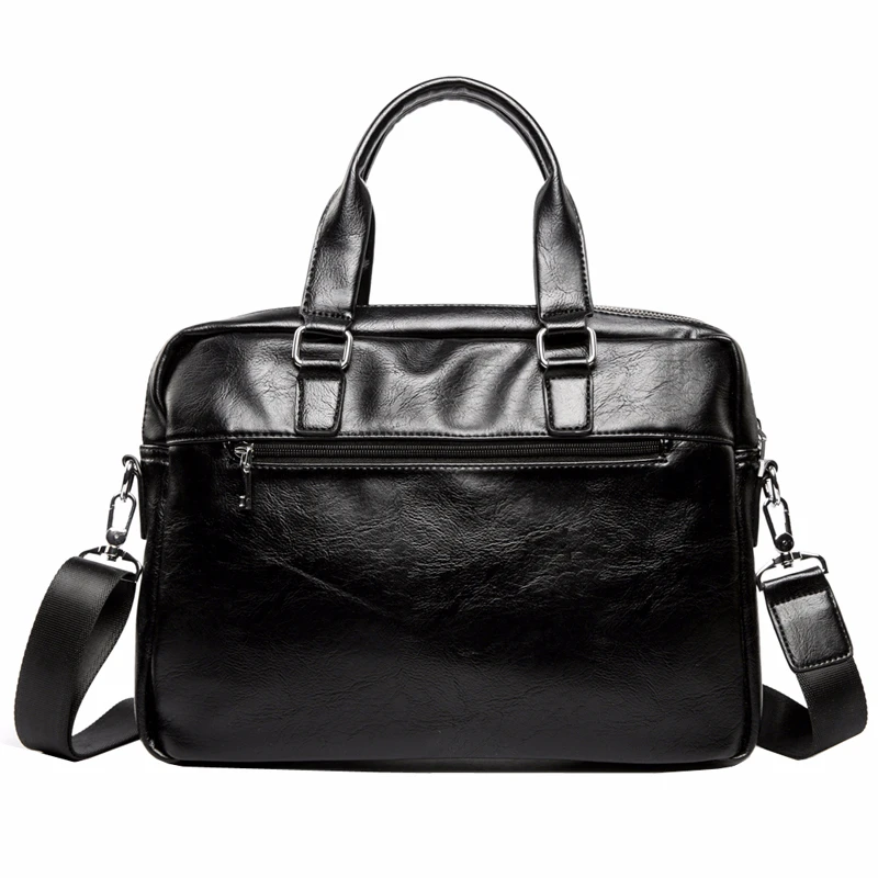 Leather Business Messenger Bag Briefcase Laptop Handbag for Men Computer Crossbody Shoulder Travel Work Outdoor Daypack | Багаж и сумки