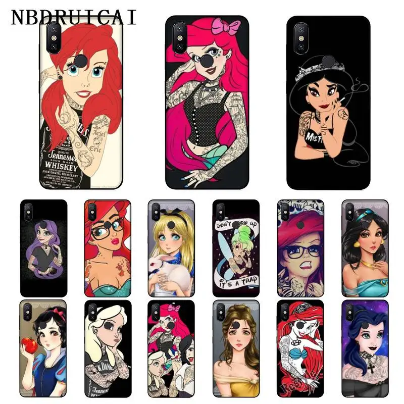 

NBDRUICAI Nightclub Tattoo Rest TPU Soft Silicone Phone Case Cover for Xiaomi 8 9 se 5X Redmi 6pro 6A 4X 7 5plus note 5 7 6pro
