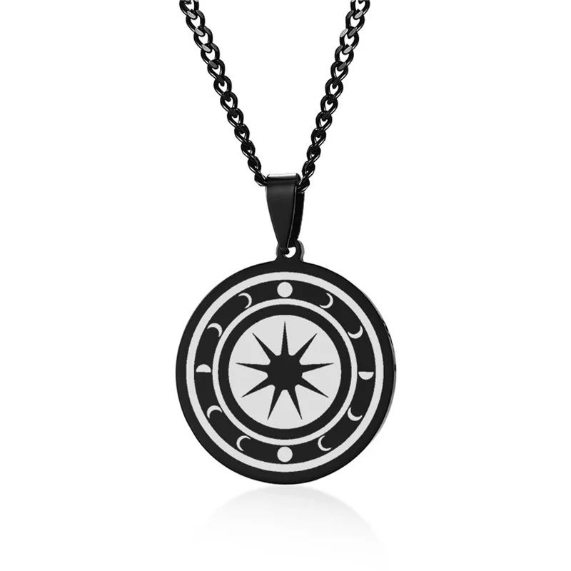 The One Eye Of God All Seeing Men's Necklace Pendant Protection Jewelry Free 24inch Chain