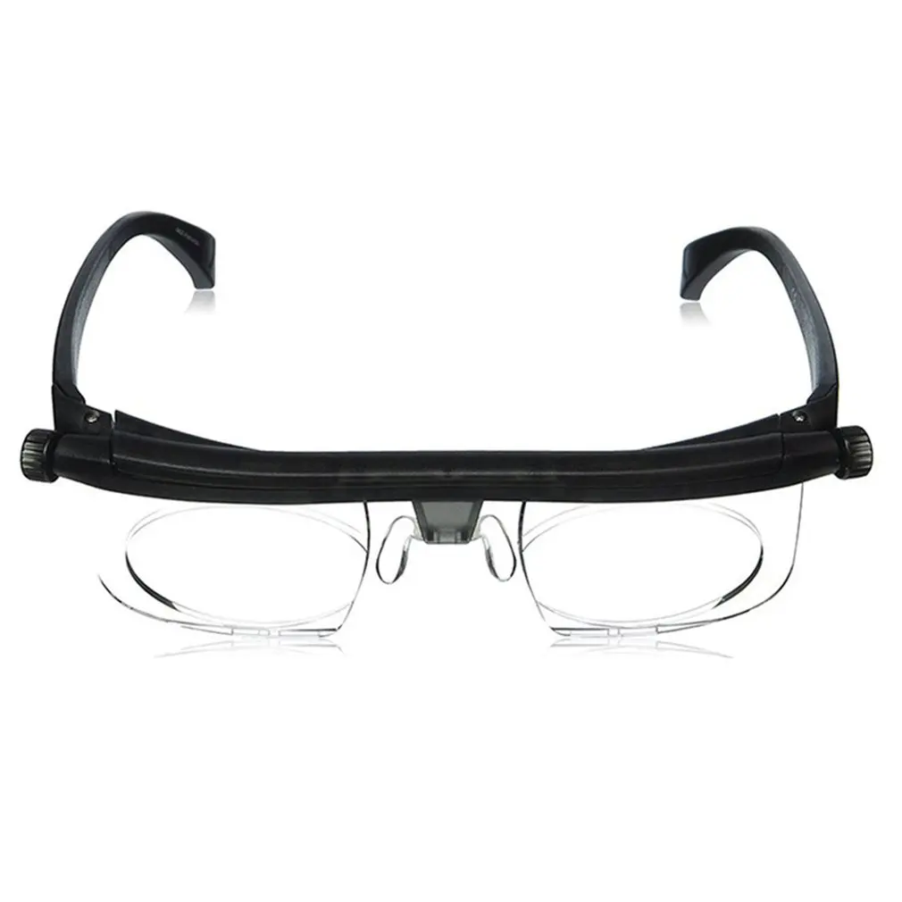 

Lens Flexible Frame Adjustable Nose Pad Adjustable Degree Glasses Universal Focal Length Correction Myopia Reading Glasses