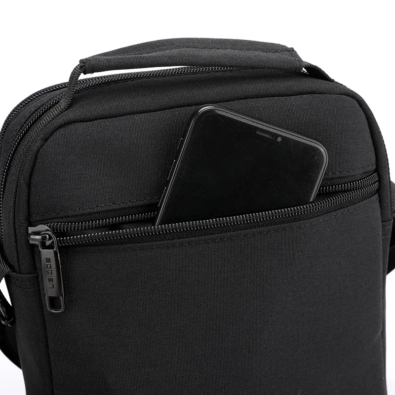 

New Style Simple Verticle Commuter Bag Casual Versatile Nylon Handbag Men Lightweight Fashion Crossbody Bag