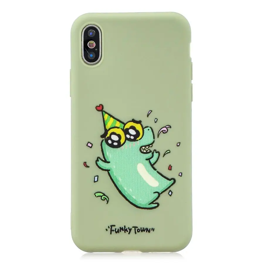 3D мультфильм силиконовый держатель чехол для iPhone 11 Pro Max X XR XS Max чехол для iPhone 7 8 5 5S 6 6S Plus мягкая подставка чехол для телефона - Цвет: B6