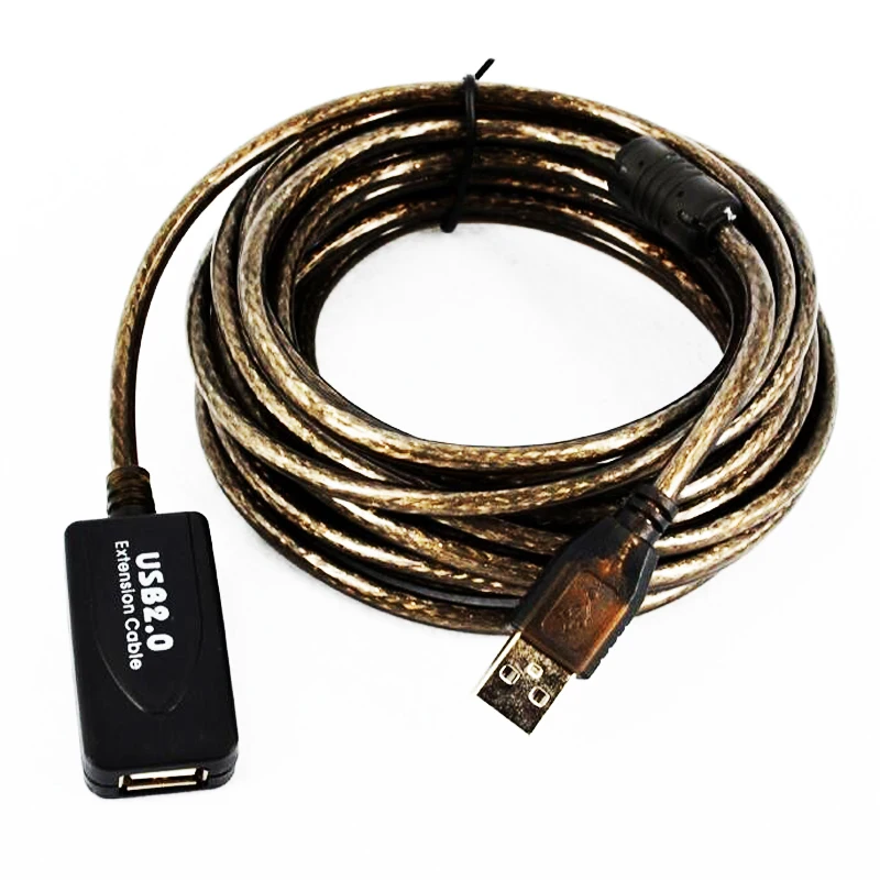 Активный Удлинительный Кабель USB 2 0 Шнур с усилителем IC A штекер гнездо 3 м