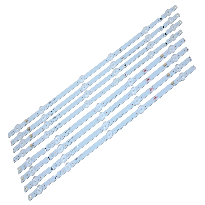 Новый комплект из 8 светодиодный ных лент для подсветки 55PFL5601 55W5S1P 55W6S1P LB55084 VDU