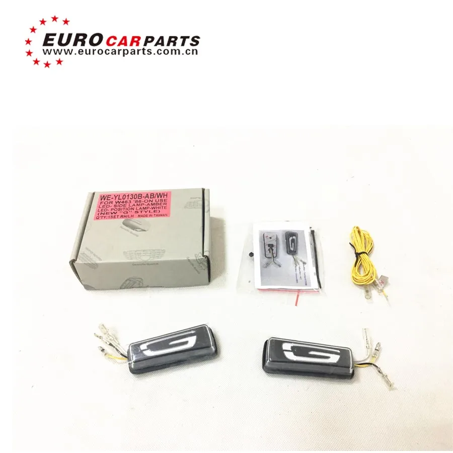 Светодиодные передние фонари G class w463 для wagon G500 G550 G55 g63 g65 боковые маркеры с лампой