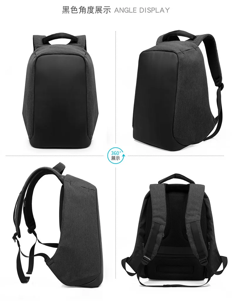 Anti-Theft Oxford Cloth Backpack Cool Laptop Backpack Sports Outdoor Bag Casual Computer Backpack Customizable School Bag