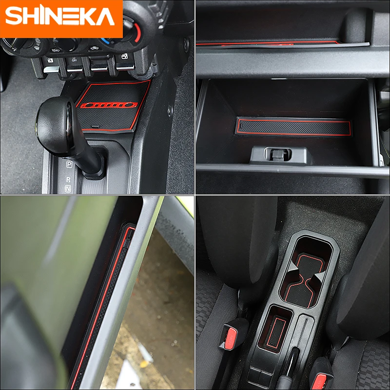 Shineka 9 шт. интерьерные молдинги для Suzuki JIMNY 2019 + слот двери модифицированные водные