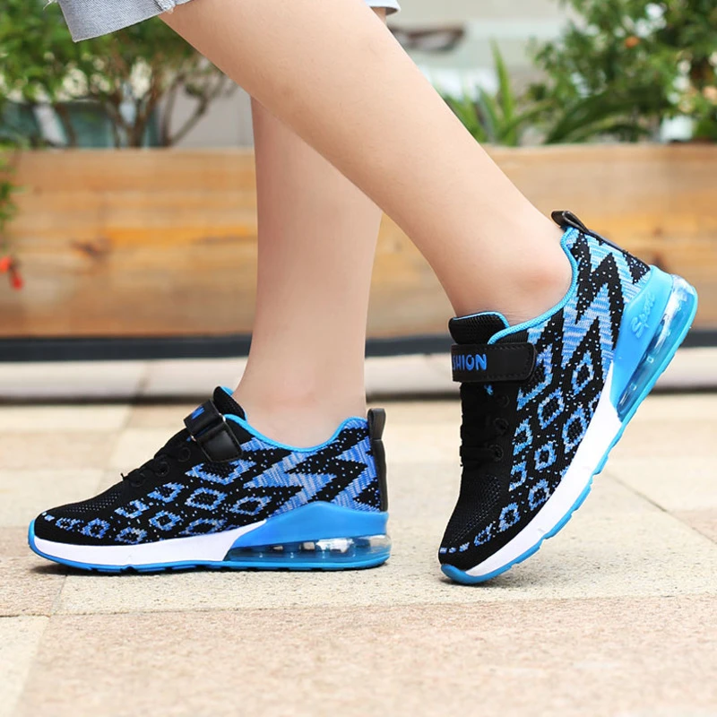 Brand Kids Sneakers Breathable Girls Running Shoes New Style Children's Shoes Air Cushion Basket Enfant Boys Sport Shoes
